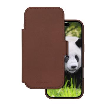 Funda de cuero tipo billetera dbramante1928 Lynge MagSafe 2-en-1 para iPhone Air - Tan