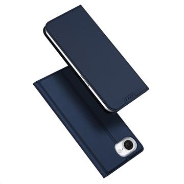 Funda con Tapa Dux Ducis Skin Pro para iPhone 16e - Azul