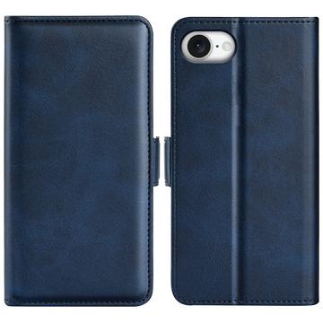 Funda iPhone 16e Wallet con cierre magnético - Textura de becerro