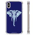 Funda Híbrida para iPhone X / iPhone XS - Elefante