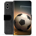 Funda Cartera Premium para iPhone X / iPhone XS - Fútbol