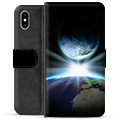 Funda Cartera Premium para iPhone X / iPhone XS - Espacio