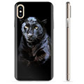 Funda de TPU para iPhone X / iPhone XS - Pantera Negra