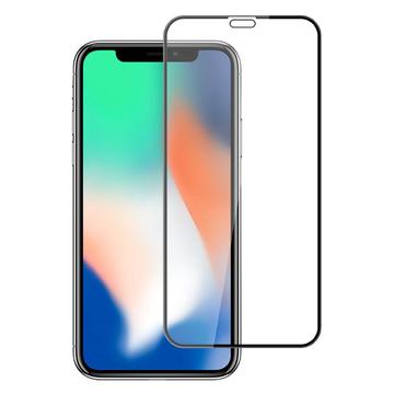 iPhone X/XS/11 Pro Lippa 2.5D Full Cover Protector de Pantalla de Vidrio Templado - 9H - Borde Negro