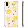 Funda Híbrida para iPhone X / iPhone XS - Patrón de Limón