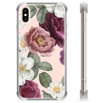 Funda Híbrida para iPhone X / iPhone XS - Flores Románticas