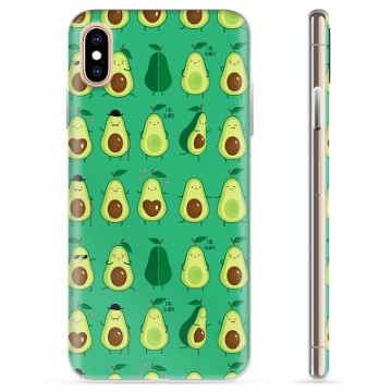 Funda de TPU para iPhone X / iPhone XS - Diseño de Aguacates