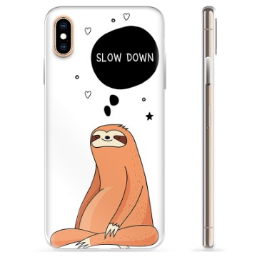 Funda de TPU para iPhone X / iPhone XS - Relájate