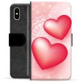 Funda Cartera Premium para iPhone X / iPhone XS - Amor