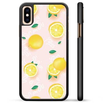 Carcasa Protectora para iPhone X / iPhone XS - Patrón de Limón