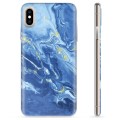 Funda de TPU para iPhone X / iPhone XS - Mármol Colorido