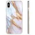 Funda de TPU para iPhone X / iPhone XS - Mármol Elegante