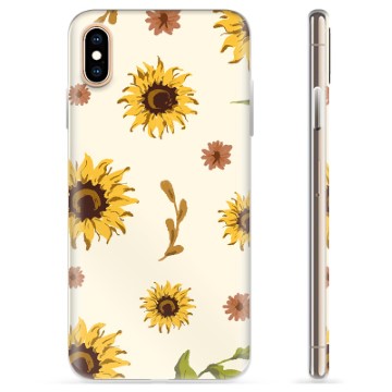 Funda de TPU para iPhone X / iPhone XS - Girasol