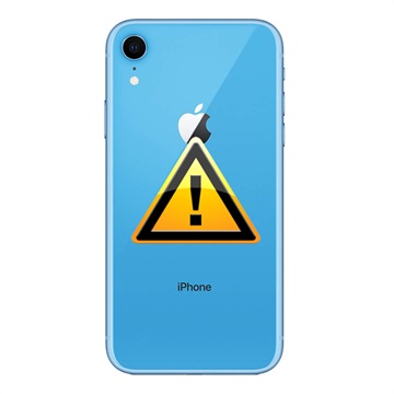 Reparación Tapa de Batería para iPhone XR - incl. marco - Azul
