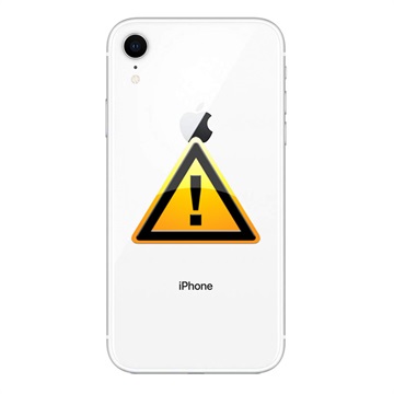 Reparación Tapa de Batería para iPhone XR - incl. marco - Blanco