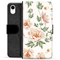 Funda Cartera Premium con Función de Soporte para iPhone XR - Floral