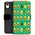 Funda Cartera Premium para iPhone XR - Diseño de Aguacates