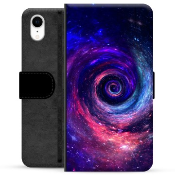 Funda Cartera Premium para iPhone XR - Galaxia