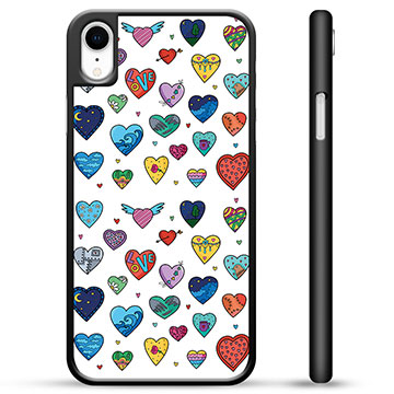 Carcasa Protectora para iPhone XR - Corazones