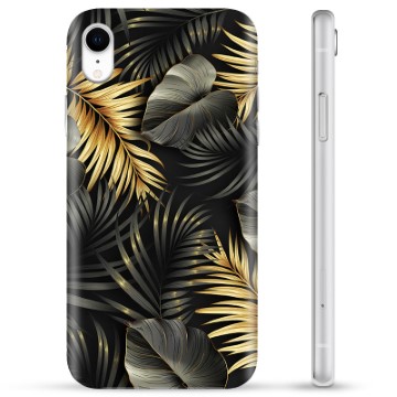 Funda de TPU para iPhone XR - Hojas Doradas