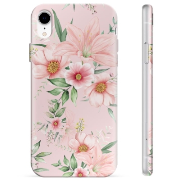 Funda de TPU para iPhone XR - Flores de Acuarela