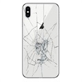 Reparación de la tapa posterior del iPhone XS Max - Solo cristal - Blanco