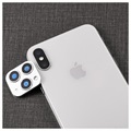 iPhone XS Max Fake Camera Sticker - Silver