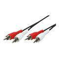 LogiLink Audiokabel Sort 5m