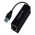 Adaptador de red LogiLink Cableado SuperSpeed USB 3.0 1Gbps