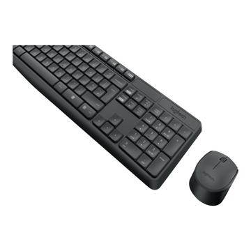 Juego de teclado y mouse Logitech MK235 Inalámbrico EE. UU. Internacional