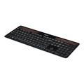 Teclado Solar Inalámbrico Logitech K750 - Diseño Nórdico - Negro