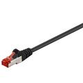 Cable de Red CCA RJ45 S/FTP CAT 6 Goobay - 5m - Negro