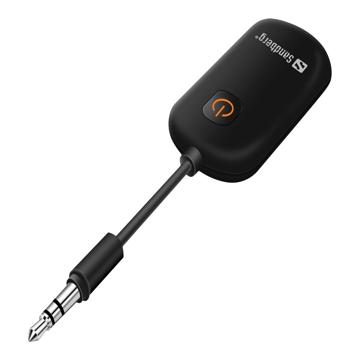 Sandberg Audio Link 2in1 TxRx Receptor/Transmisor de audio inalámbrico Bluetooth - Negro