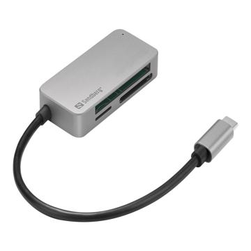 Sandberg USB-C Multi Card Reader Pro Lector de tarjetas USB-C