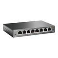 Switch Inteligente Sencillo Gigabit de 8 Puertos TL-SG108E de TP-Link - Negro