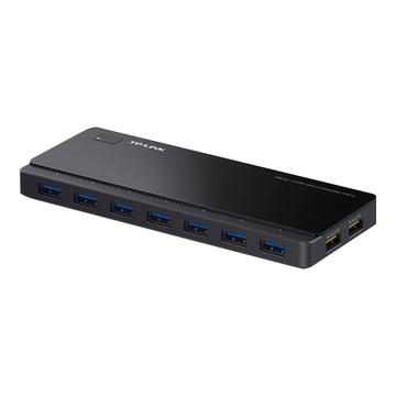 TP-Link UH720 Hub USB 3.0 de 7 Puertos con 2 Puertos de Carga - Negro