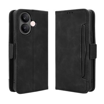 Funda tipo billetera con tarjetero para vivo V60 Lite - Negra