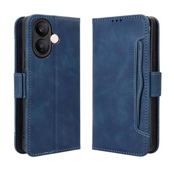 Funda tipo billetera con tarjetero para vivo V60 Lite - Azul