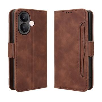 Funda tipo billetera con tarjetero para vivo V60 Lite - Marrón