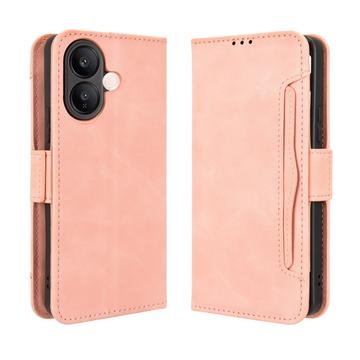 Funda tipo billetera con tarjetero para vivo V60 Lite - Rosa
