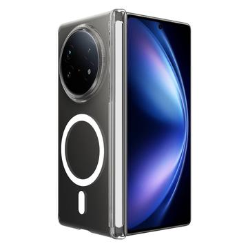Carcasa Híbrida para vivo X Fold5 - Compatible con MagSafe - Transparente