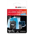 Tarjeta de Memoria MicroSDXC AgfaPhoto Professional 10616 High Speed - 64GB