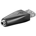 Goobay USB 2.0 / 3.5mm Charging Adapter