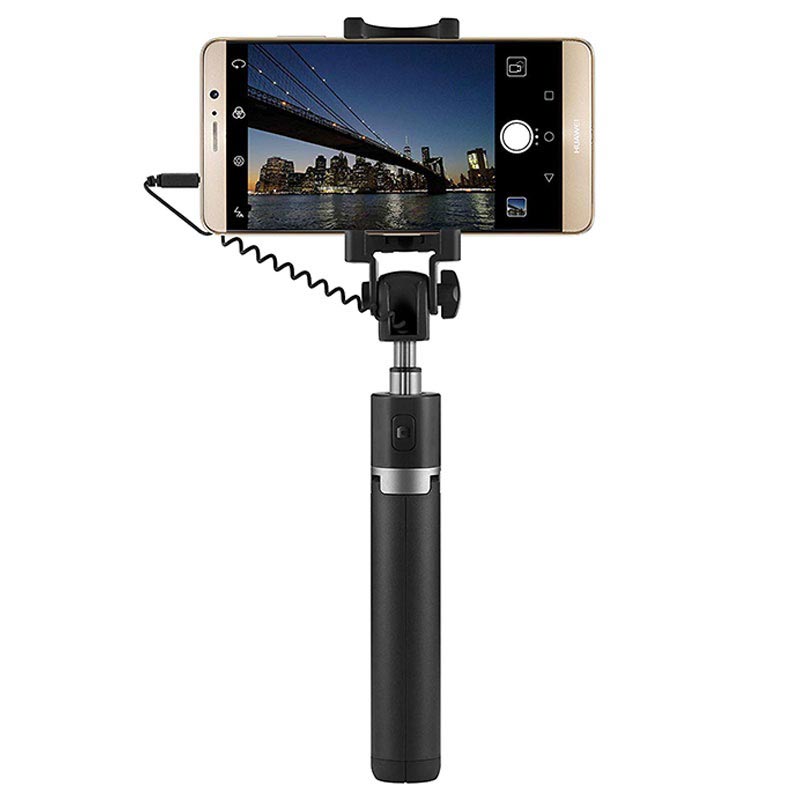 Palo Selfie con Cable y Trípode Huawei AF14 02452342 Negro Palo Selfie con Cable y Trípode Huawei AF14 02452342 Negro