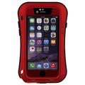 Love Mei Powerful Hybrid Funda para iPhone 6 / 6S - Rojo