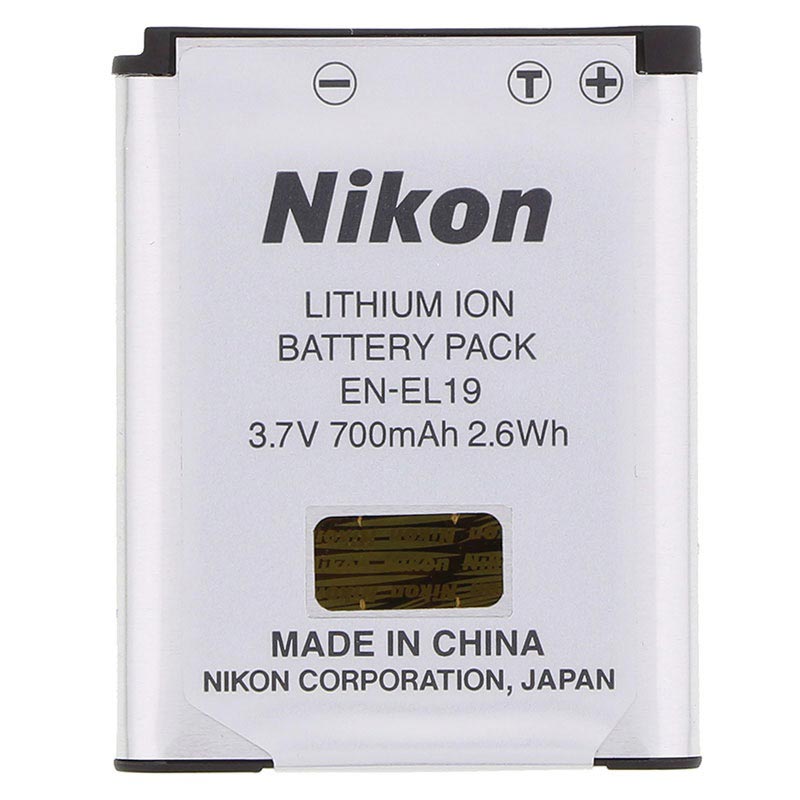 2x Li-ion batería para Nikon enel 19 Coolpix s7000 w100 Bateria-estación de carga dual