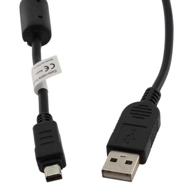 CB-USB8 cable de plomo y cargador de batería Cámara digital OLYMPUS CB-USB5 CB-USB6 