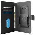 Puro Slide Universal Smartphone Wallet Case - XXL - Black