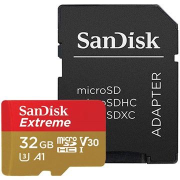 Tarjeta de Memoria MicroSDHC SanDisk SDSQXAF-032G-GN6MA Extreme UHS-I