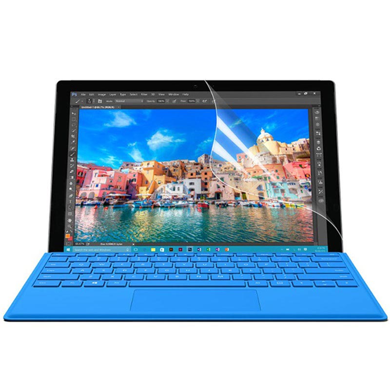 IVSO Templado Protector para Microsoft Surface Pro X 2 Pack Premium Cristal de Pantalla de Vidrio Templado para Microsoft Surface Pro X 13 Pulgadas 2019 